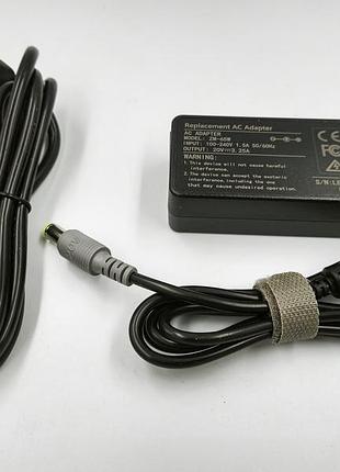 Zml12 блок питания для ноутбука lenovo 20v, 3.25a, 65w, 8.0*5.5м разъем