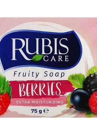 Мило туалетне 75г ягоди care berries fruity тм rubis