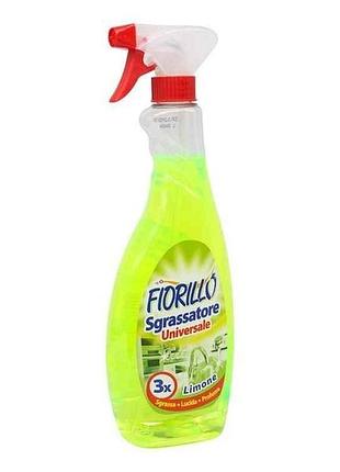 Универсальное моющее средство 750мл обезжириватель sgrassatore lemon тм fiorillo