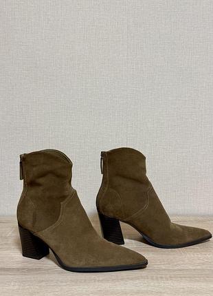 Ботинки zara замшеві 2