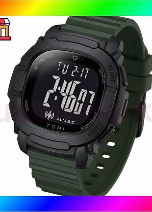 Bs годинник чоловічий тактичні best mix tomi legion green bas77/n