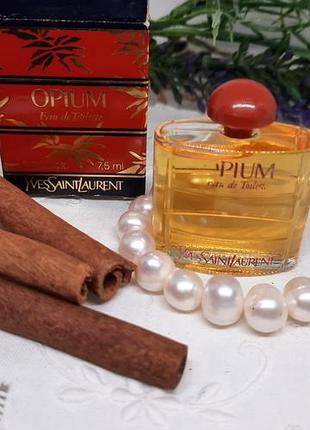 🏺 yves saint laurent — opium
(7.5 ml, edt в красно-золотой коробке)