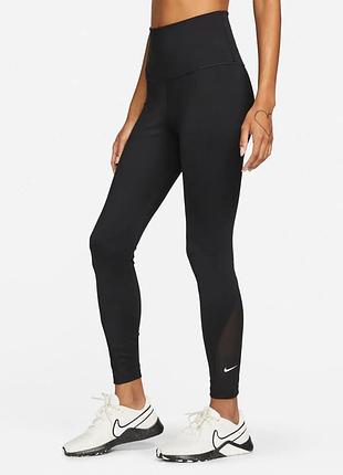 Nike one спортивные лосины леггинсы для тренировок