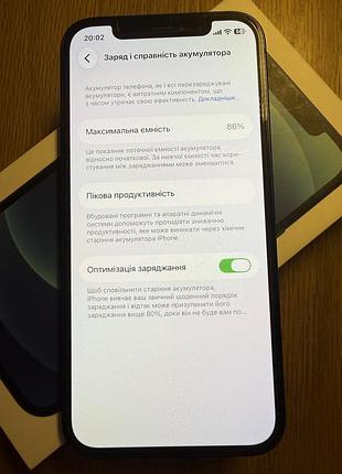 Apple iphone 12, 64gb, blue, лише самовивіз 7