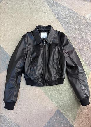 Шкірянка бомбер bershka 4