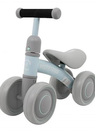 Детский беговел pettytrike голубой
