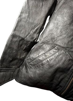 Мужская кожаная куртка 4