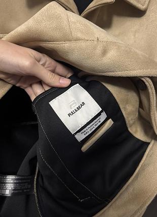 Куртка чоловіча pull&bear бежева 2