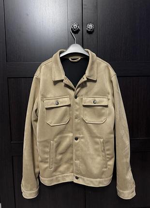 Куртка чоловіча pull&bear бежева