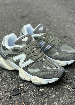 New balance 9060 жіночі замшеві кросівки весна — осінь нью баланс 1w194