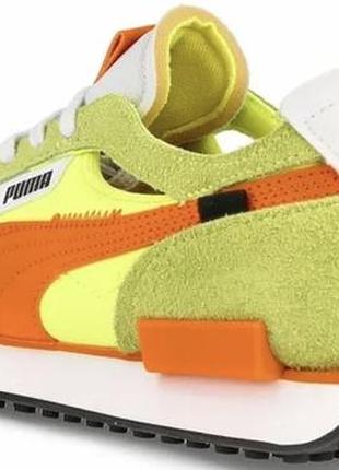 Кросівки жіночі puma future rider cut-out vintage yellow 40.5 розмір, довжина устілки 26 см