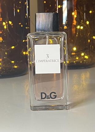 Dolce & gabbana 3 l’imperatrice 2