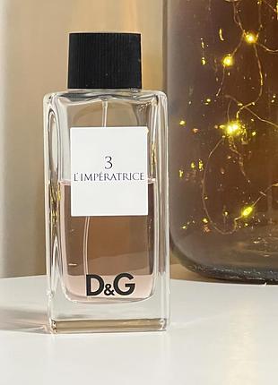Dolce & gabbana 3 l’imperatrice 4