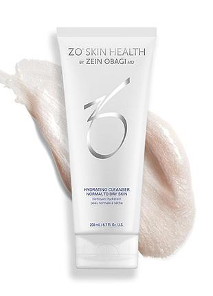 Гель для вмивання zo skin health zein obagi hydrating cleanser для нормальної та сухої шкіри