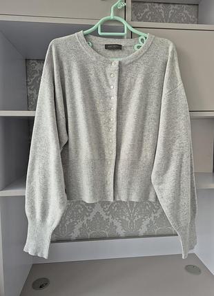 Кардиган женский базовый с красивым составом