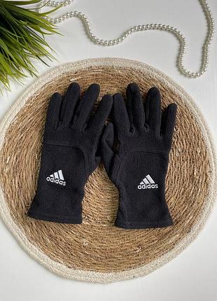 Перчатки флісові adidas  чорні оригінал