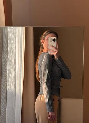 Кофтинка на запах 2