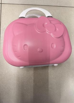 Валіза для дівчаток hello kitty рожева маленька