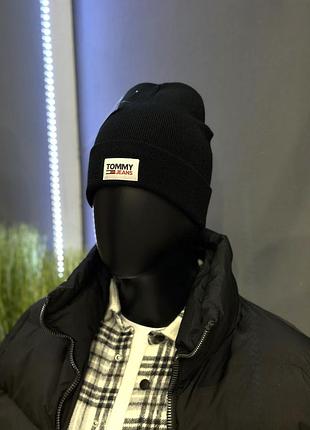 Шапка Tommy jeans черная