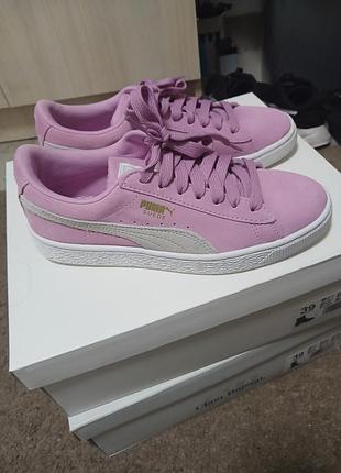 Кеди жіночі puma рожеві, розмір 39