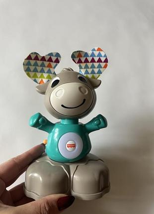 Музична іграшка fisher-price linkimals musical moose різнокольоровий