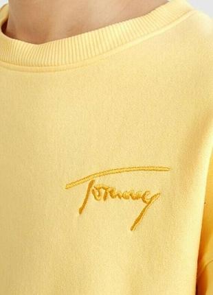 Укорочений світшот tommy hiltfiger 4