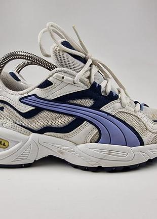 Винтажные кроссовки puma cell с характерной амортизирующей капсулой «cell»