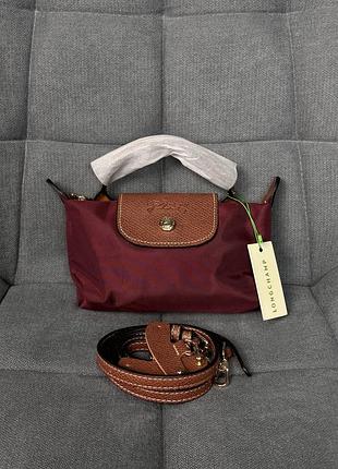 Сумка longchamp le pliage mini xs