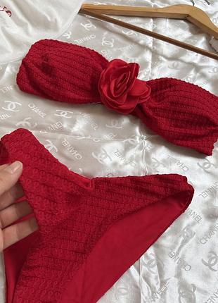 Купальник м жатка червоний 5