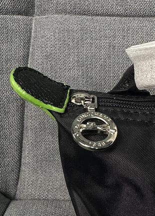 Сумка longchamp le pliage mini чорна 7