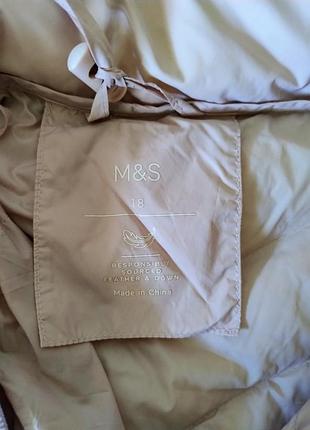 Женский пуховик m&amp;s 6