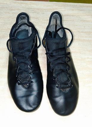 Бутси чоловічі adidas x 17.3 fg чорні