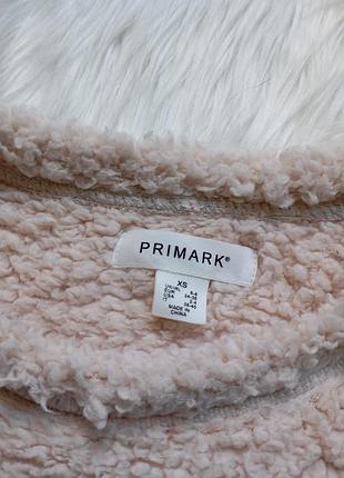 Теплая махровая кофта primark р. 6-8/хс 3