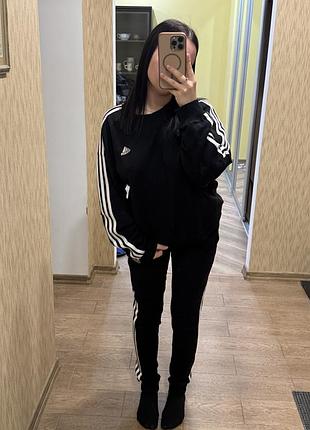 Жіночий спортивний костюм adidas чорний, розмір xs-s