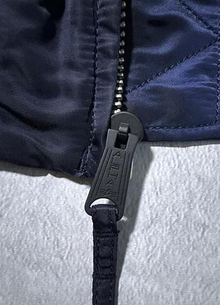 Бомбер alpha industries cwu 45 синій 5