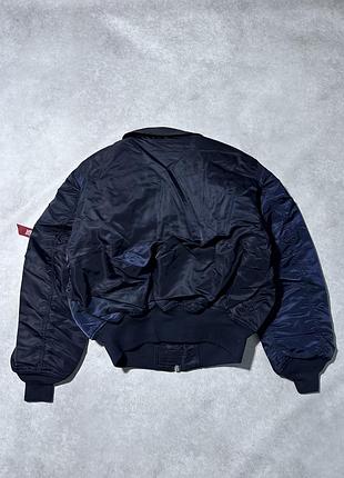 Бомбер alpha industries cwu 45 синій 2