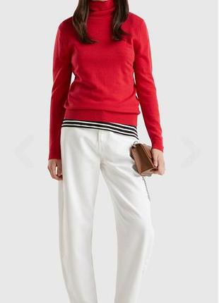 Базовая водолазка из шерсти benetton