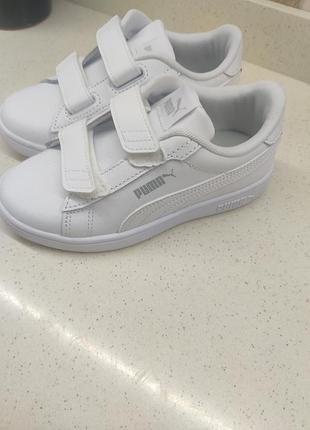 Кросівки для дітей puma білі, розмір 31