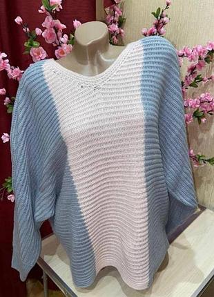 Женский пуловер l-xl jean pascale