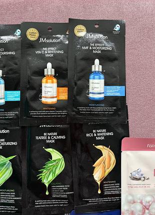 Jm solution тканевые маски 3