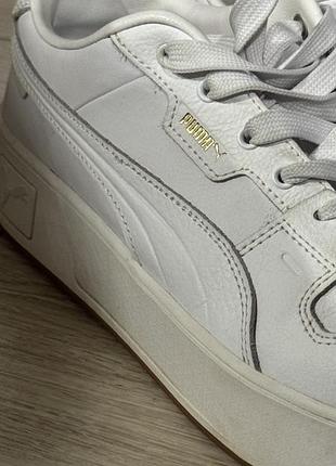 Кросівки puma білі 3