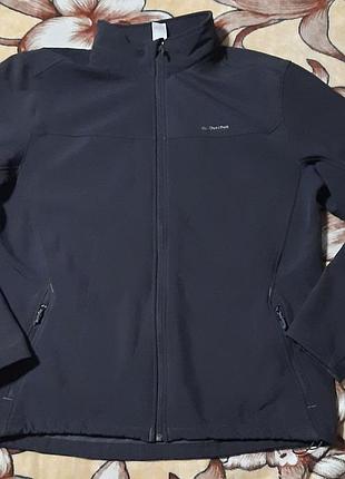 Чоловіча куртка софтшелл quechua decathlon розмір xl (52-54) ог 122 см