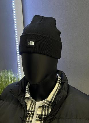Шапка the north face чорна