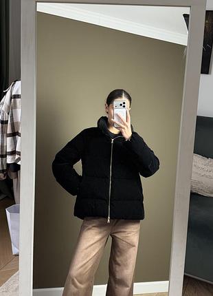 Оксамитова куртка massimo dutti