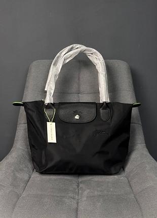 Сумка longchamp tote bag чорна 34/24