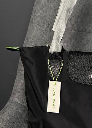Сумка longchamp tote bag чорна 34/24 5