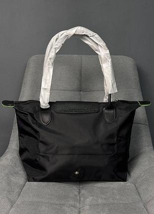 Сумка longchamp tote bag чорна 34/24 2
