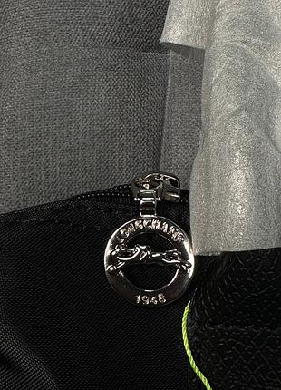 Сумка longchamp tote bag чорна 34/24 6