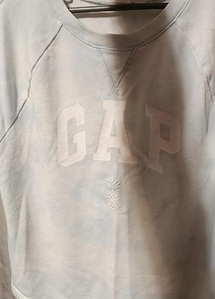 Жіноча футболка gap з написом, блакитна