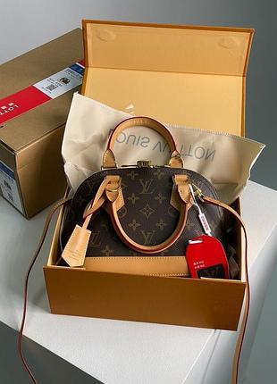 Сумка louis alma monogram vuitton canvas 7